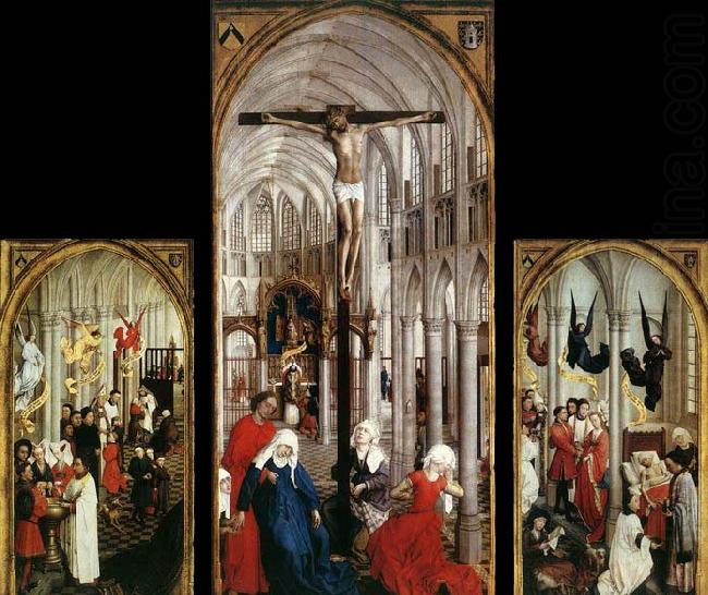 Seven Sacraments Altarpiece, WEYDEN, Rogier van der